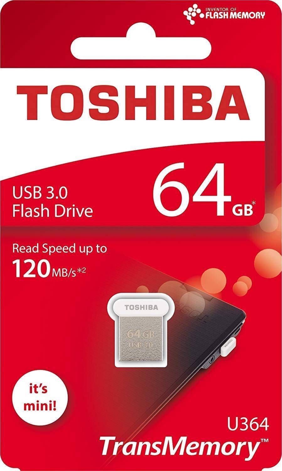 Toshiba 64GB USB 3.0 Mini Pendrive zoom image