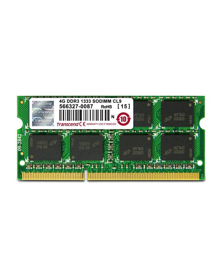 Transcend DDR3-1333MHz 4GB RAM Memory for Laptop zoom image