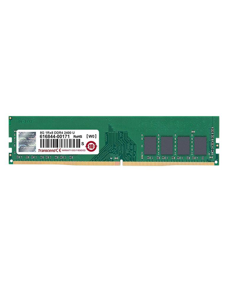 Transcend 8 GB DDR4 2400Mhz U-DIMM RAM (JM2400HLB-8G) zoom image