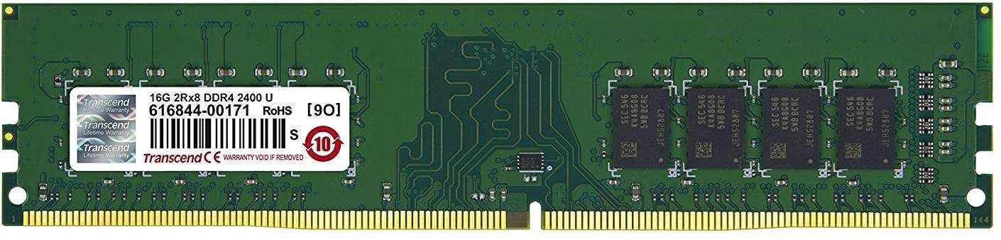 Transcend 16GB DDR4 2400MHz UDIMM Desktop Memory (TS2GLH64V4B) zoom image