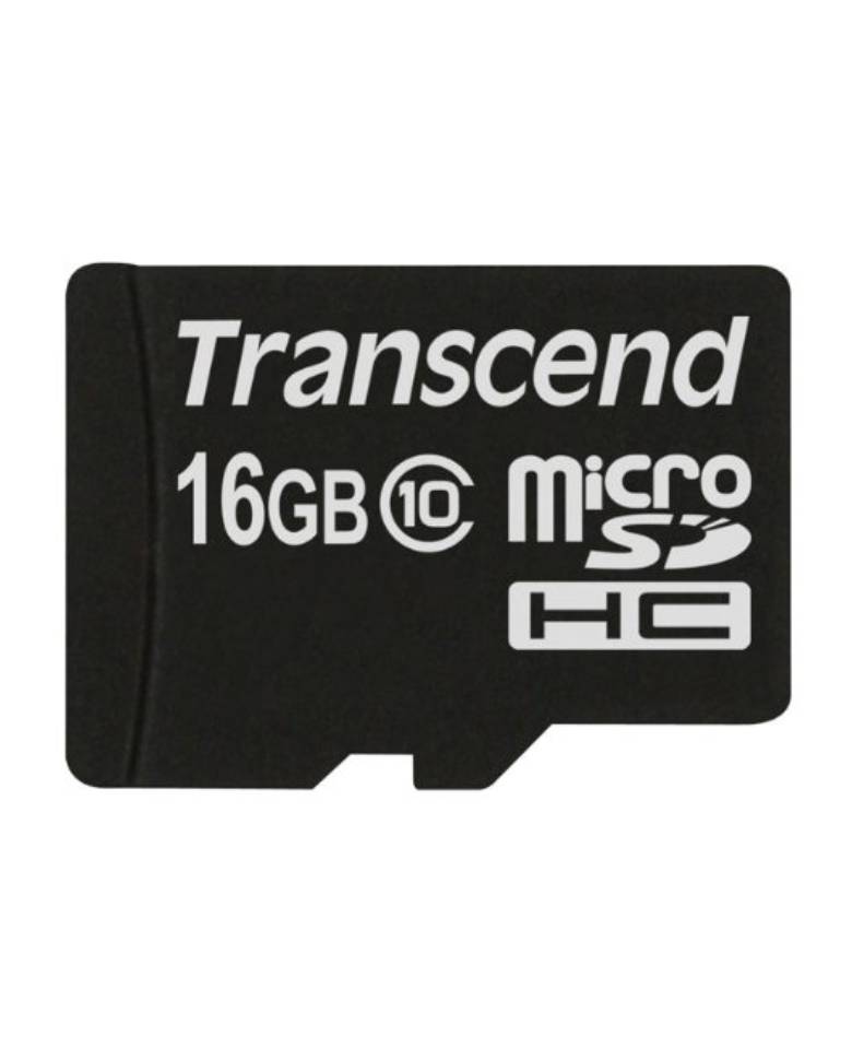 Transcend 16GB Class 10 MicroSDHC Card (Premium) zoom image