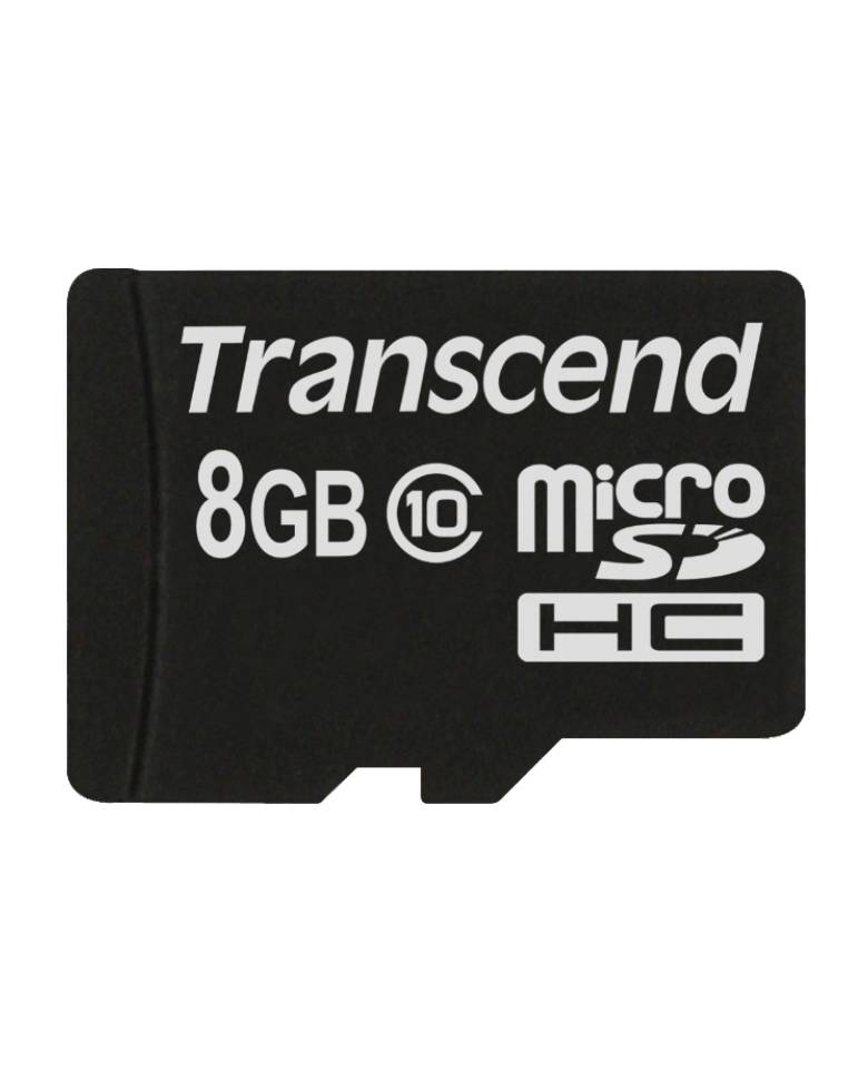 Transcend 8GB Class 10 MicroSD Card zoom image