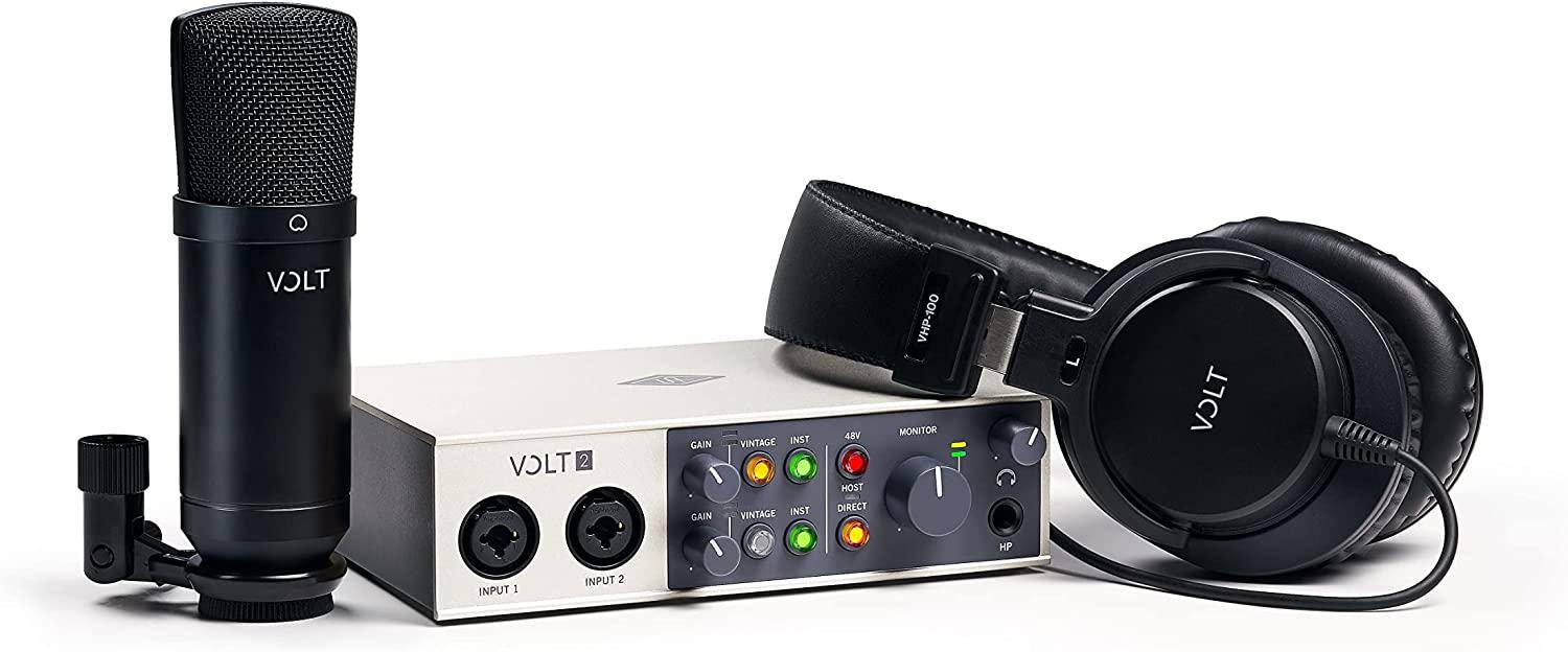 Universal Audio Volt 2 USB C 2x2 Audio Interface Studio Pack zoom image