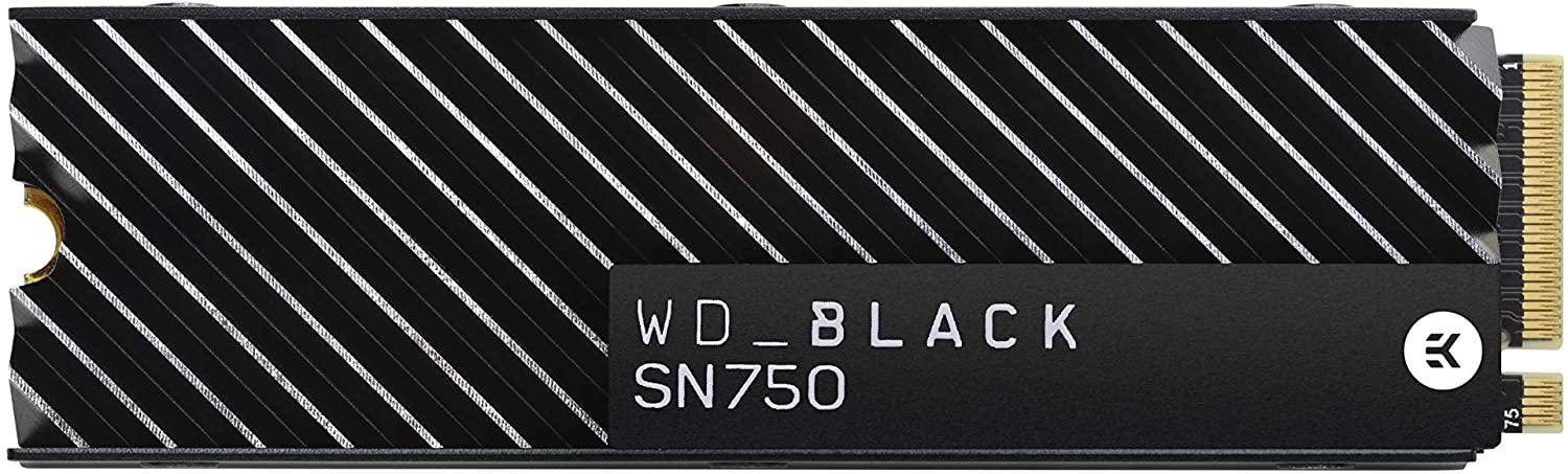 Western Digital SN750 500GB Black NVMe™ Internal SSD With Heatstink (WDS500G3XHC) zoom image