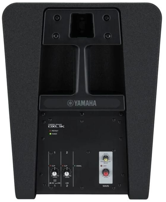 Yamaha DXL1K 2-way bi-amp powered speaker with a slim body and powerful sound zoom image