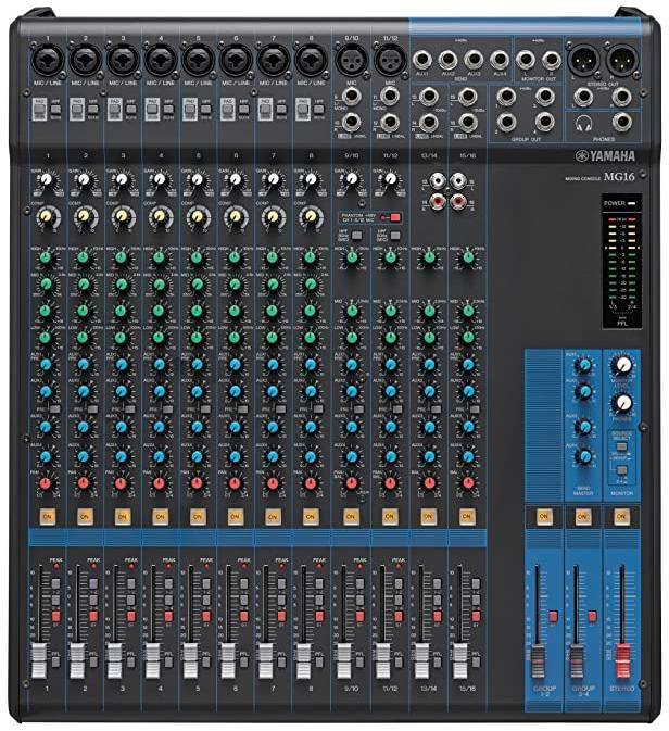 Yamaha MG16 | 16-Channel Mixing Console digital mixer zoom image