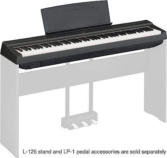 Yamaha P-125A 88-Key Digital Piano with Footswitch zoom image