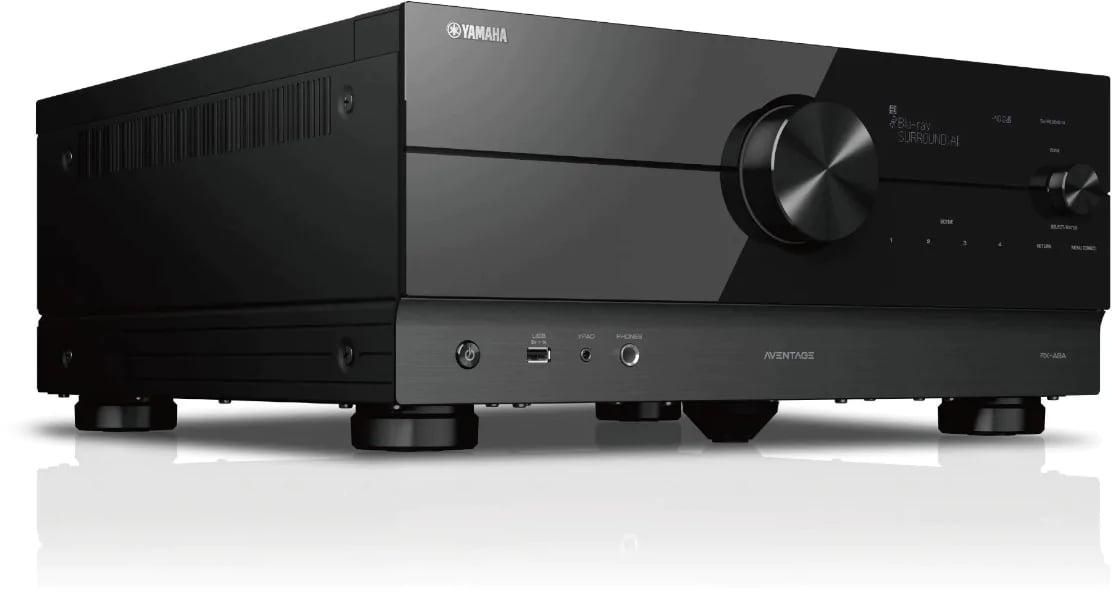 Yamaha RX-A8A Aventage 11.2-Channel AV Receiver with 8K HDMI and MusicCast zoom image