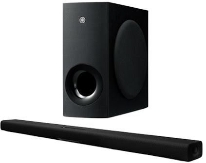 Yamaha SR-B40A Sound bar with Dolby Atmos Tone control with External Subwoofer zoom image
