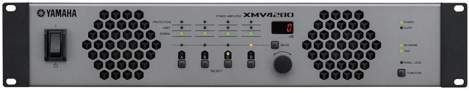 Yamaha XMV4280 multi-channel power amplifiers with Dante Digital Audio zoom image