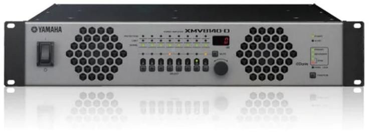 Yamaha PC406-D 4Channel 4 x 600W Power Amplifier at 8Ω, Dante, Remote control via ProVisionaire Touch zoom image