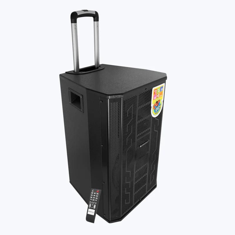 Zebronics Metal Zeb Monster Pro 2X15L1 150 watts Trolley Speaker with wireless bluetooth and Recording Function zoom image
