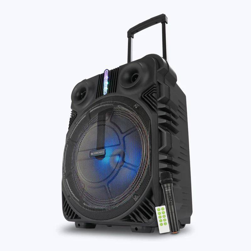 Zebronics Zeb TRX 211 Moving Monster Trolley DJ Speaker TWS power 48W zoom image