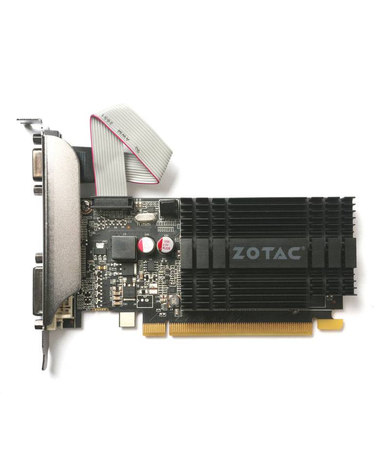 Zotac GeForce GT 710 1GB PCIE x 2 Graphic Card (ZT-71301-20L) zoom image