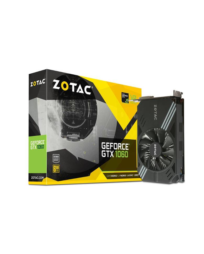 ZOTAC GeForce GTX 1060 Mini 6GB Graphics Card (ZT-P10600A-10L) zoom image